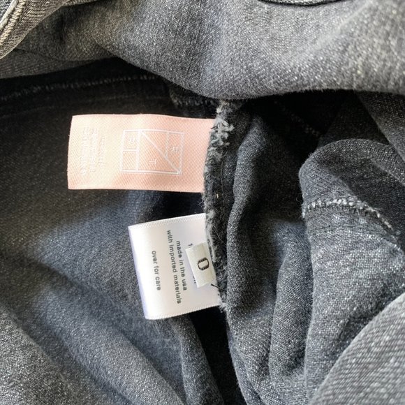 Rachel Comey Holt denim black mini dress - Picture 4 of 8